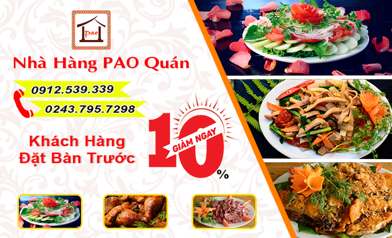 Pao Quán – địa điểm ăn trưa lý tưởng tại Hà Nội