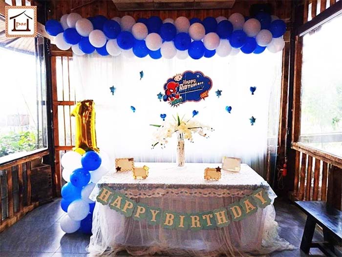 Pao Quán- Không gian rộng rãi lý tưởng để tổ chức sinh nhật