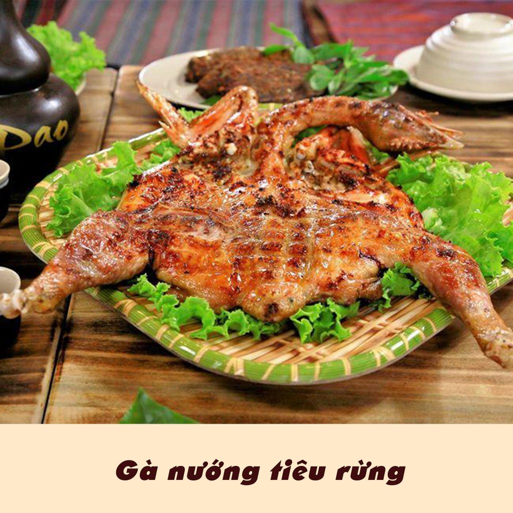 Gà nướng tiêu rừng và bí quyết chinh phục thực khách - Pao Quán